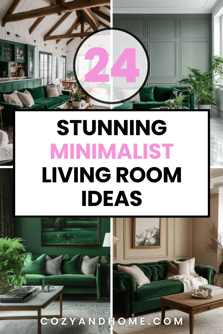 20+ Chic Emerald Green Living Room Ideas 2025 – Cozy & Home