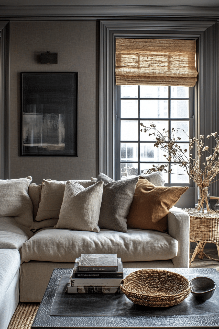 4. Stone Haven (Gray Living Room Ideas) - Gray Living Room Ideas