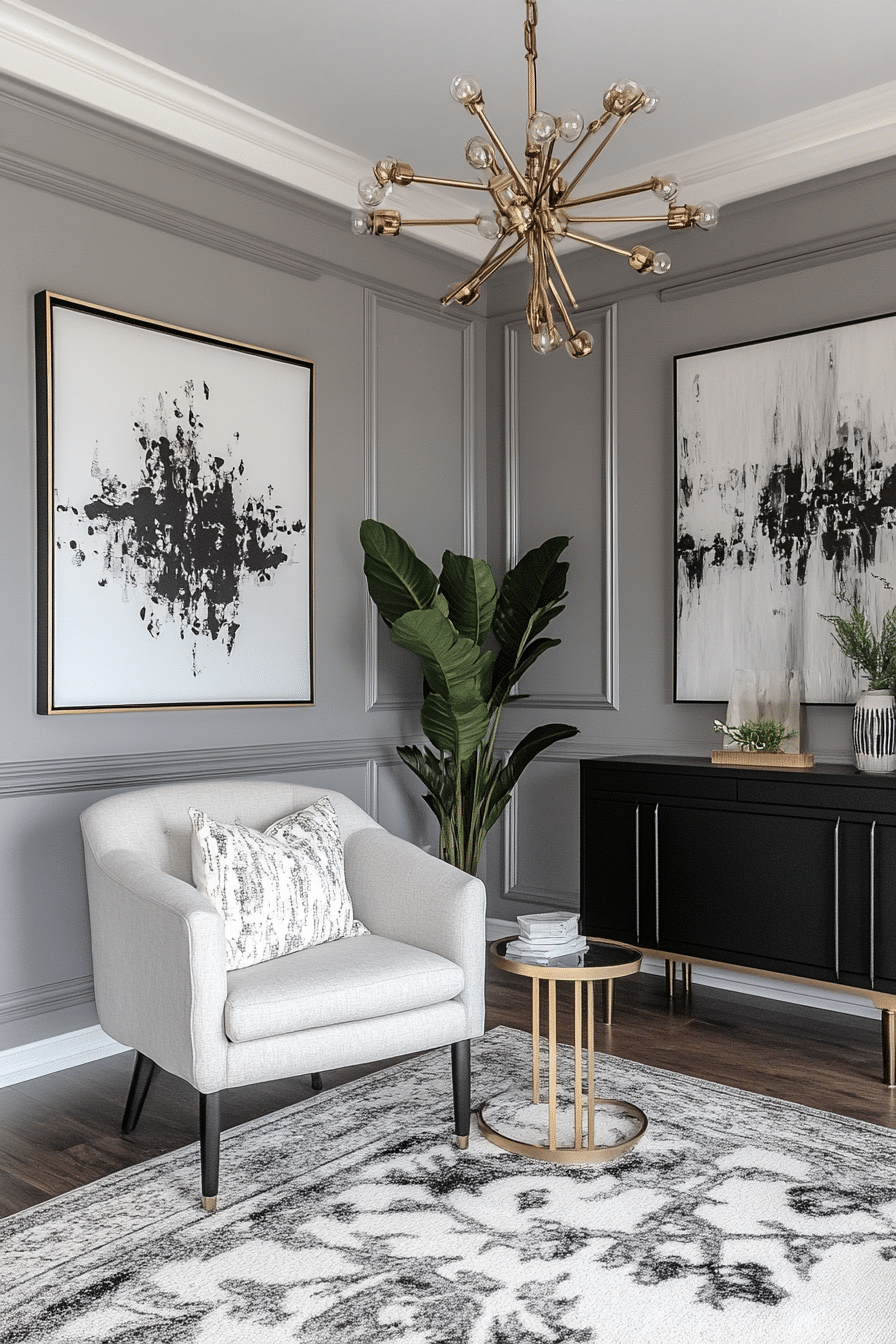 16. Platinum Perfection (Gray Living Room Ideas) - Gray Living Room Ideas