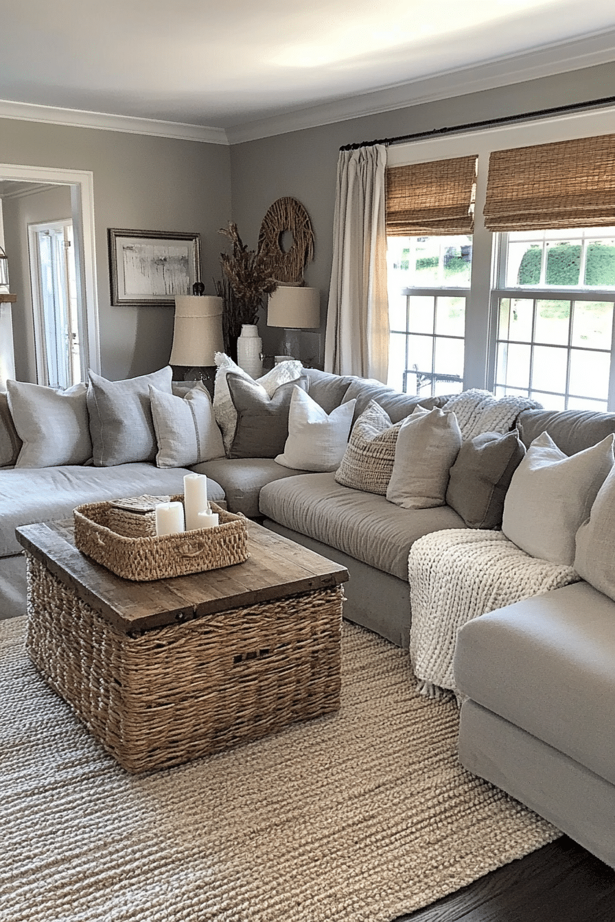 25. Greige Haven (Gray Living Room Ideas) - Gray Living Room Ideas
