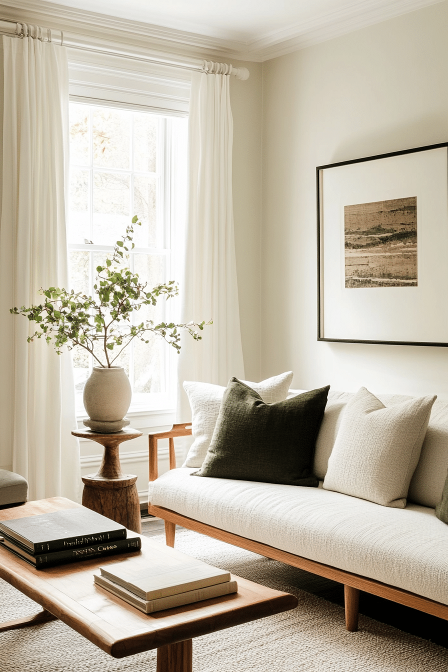 9. Soft Minimalist Retreat (Modern Small Living Room Ideas) - Modern Small Living Room Ideas