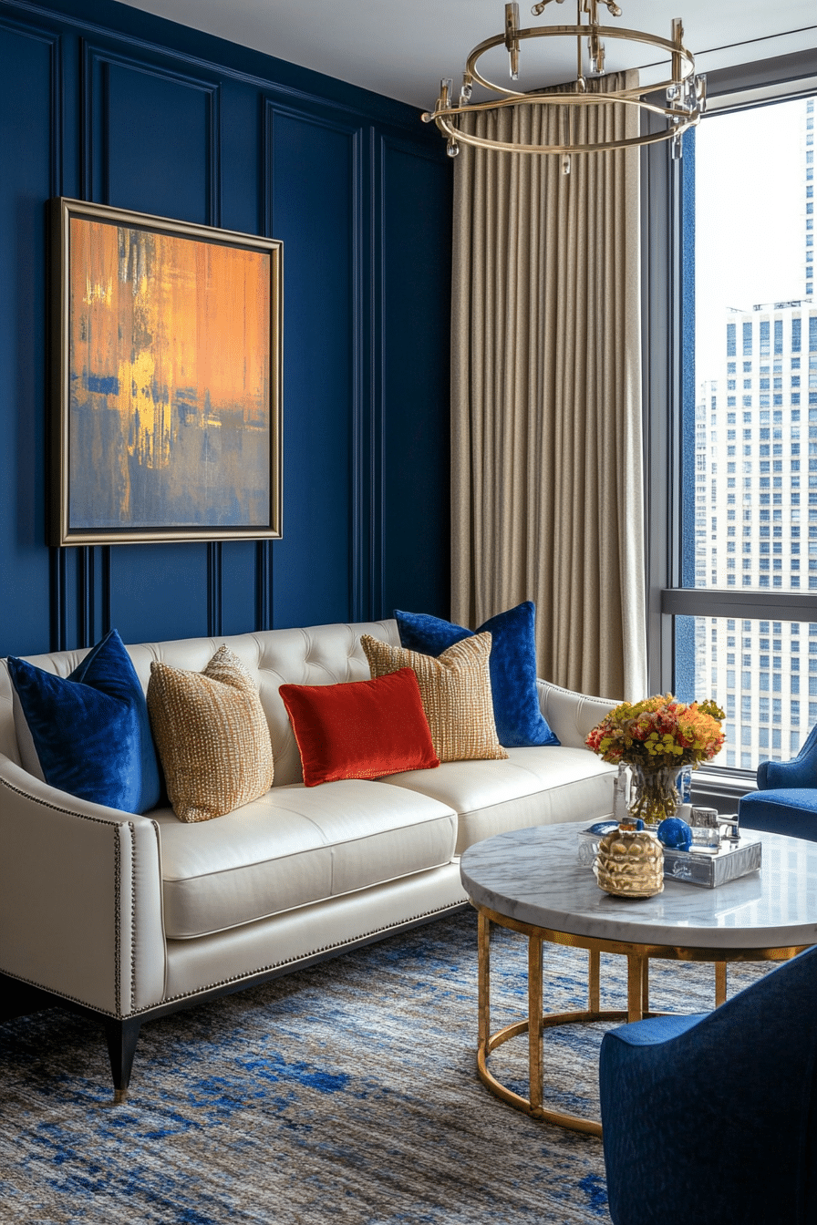 20. Classic Modern Luxe (Modern Small Living Room Ideas) - Modern Small Living Room Ideas