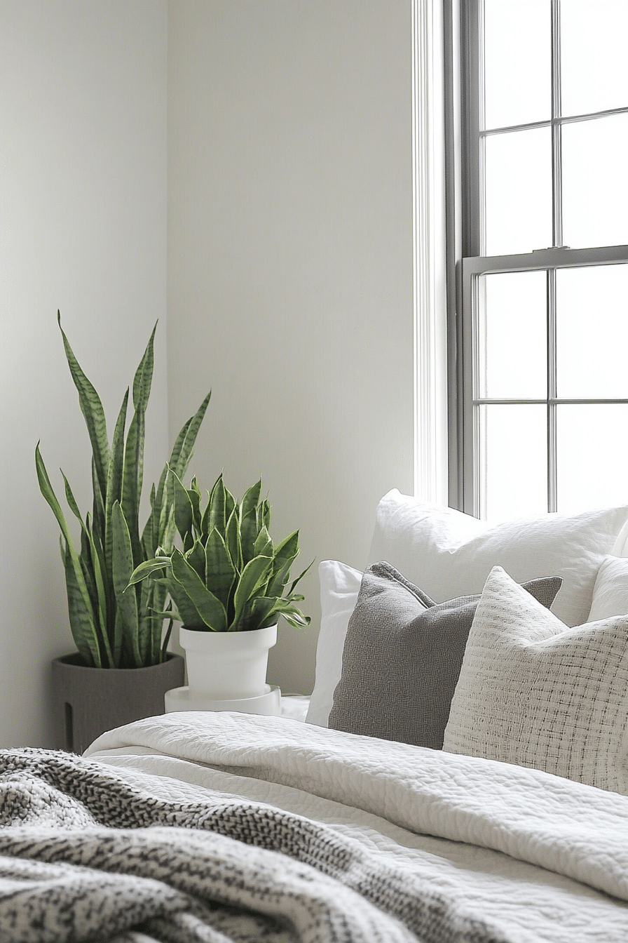 1. Botanical Minimalism (Bedroom Ideas With Plants) - Bedroom Ideas With Plants