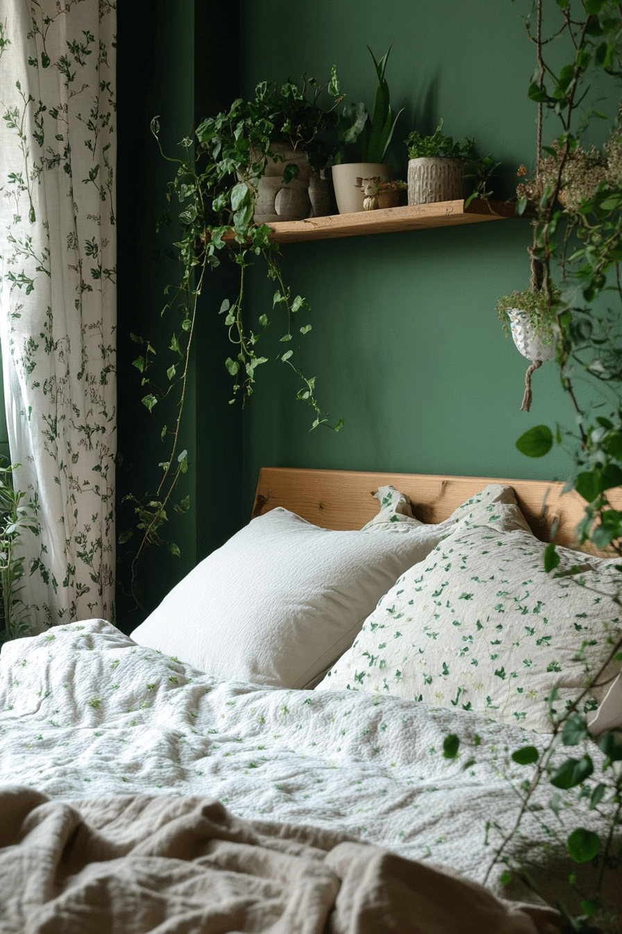 5. Forest Retreat (Bedroom Ideas With Plants) - Bedroom Ideas With Plants