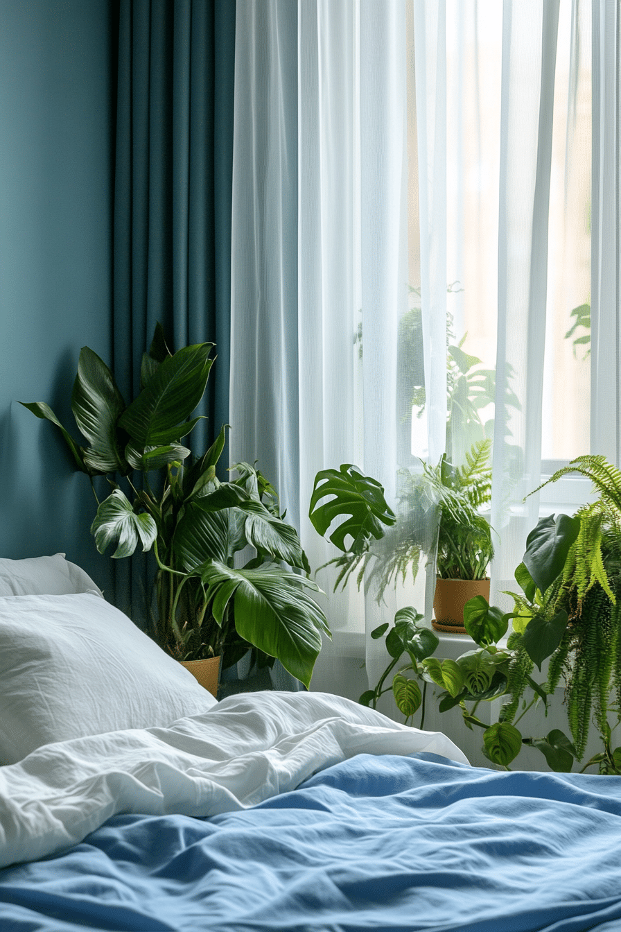 9. Cloud Forest Haven (Bedroom Ideas With Plants) - Bedroom Ideas With Plants