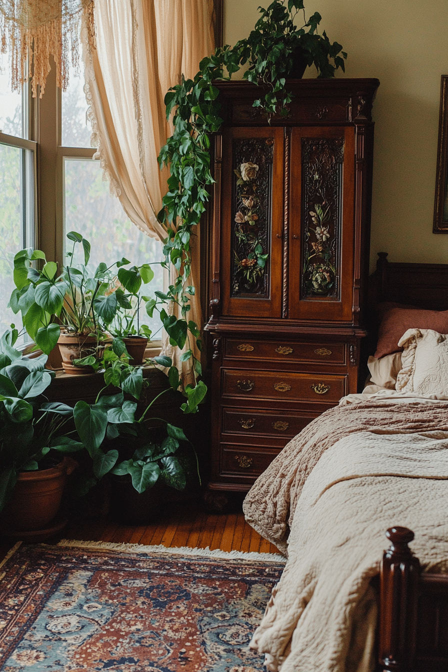 18. Victorian Conservatory (Bedroom Ideas With Plants) - Bedroom Ideas With Plants