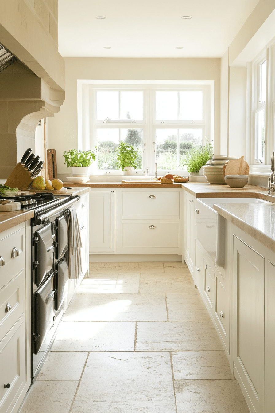7. Vintage Revival (Narrow Kitchen Ideas) - Narrow Kitchen Ideas