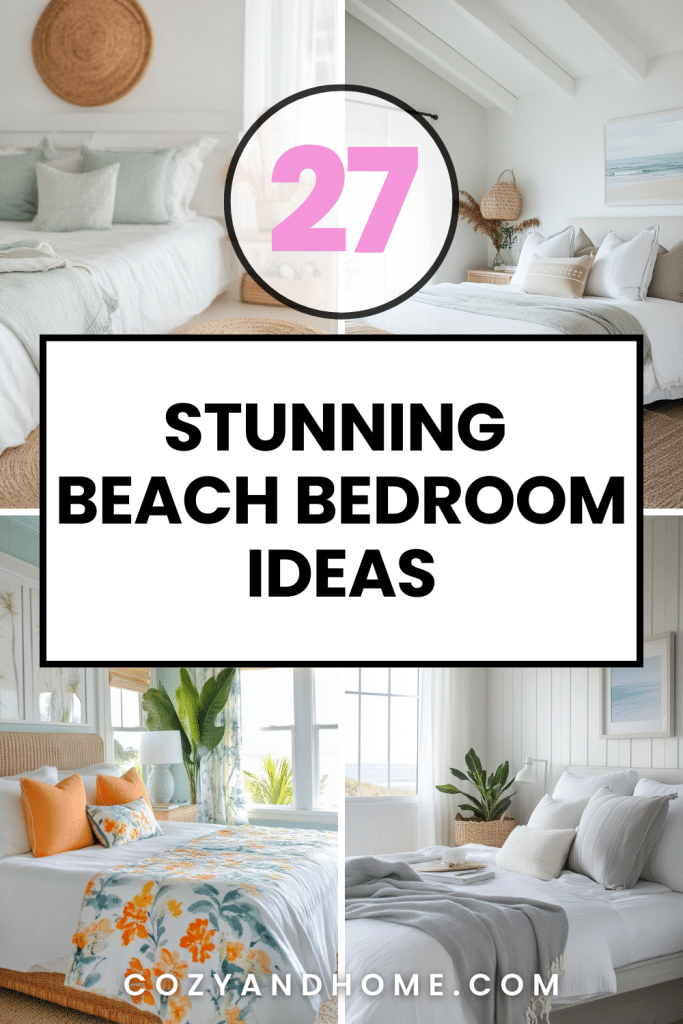 23 Fresh Beach Bedroom Ideas 2025 – Cozy & Home