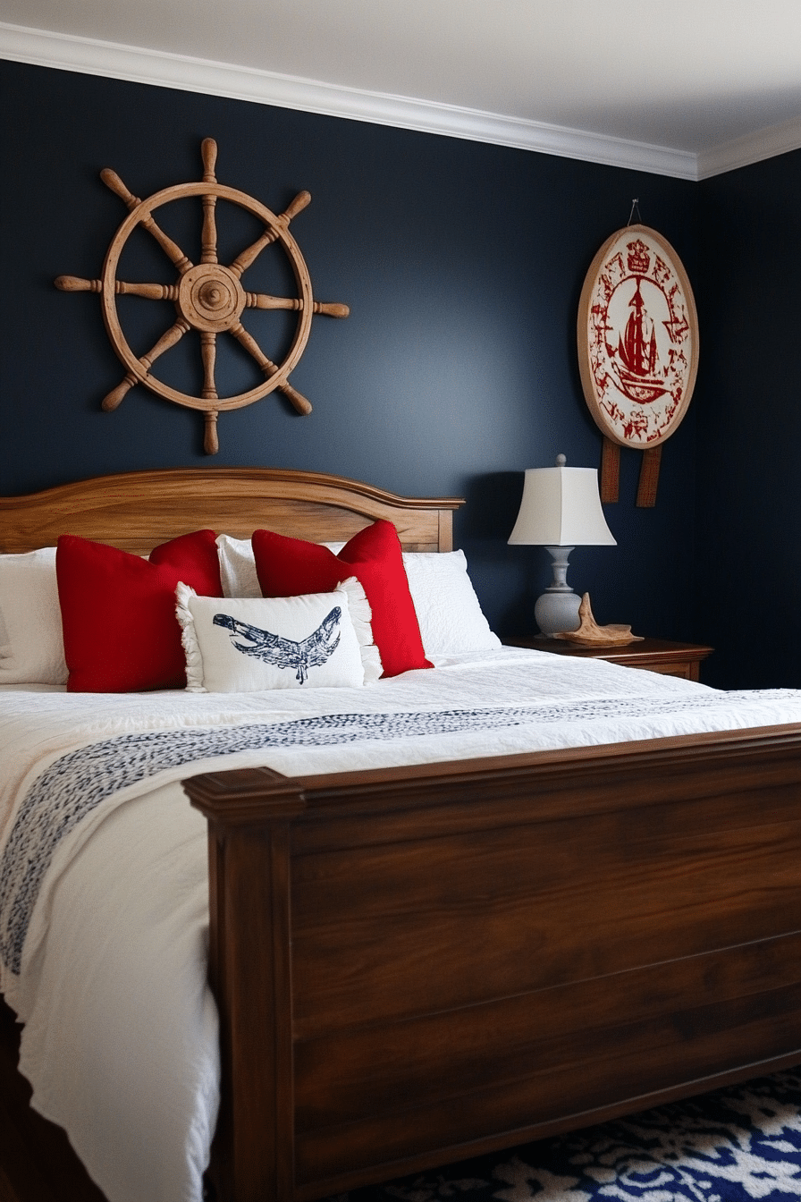 6. Nautical Nautical (Beach Bedroom Ideas) - Beach Bedroom Ideas