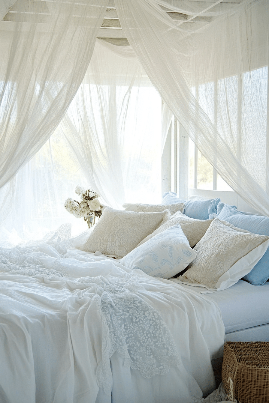 8. Beach House Elegance (Beach Bedroom Ideas) - Beach Bedroom Ideas