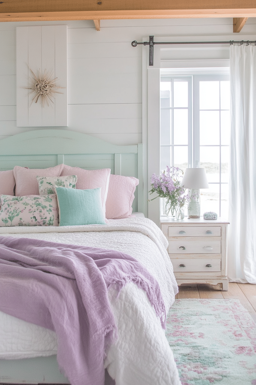 24. Whimsical Beach Cottage (Beach Bedroom Ideas) - Beach Bedroom Ideas