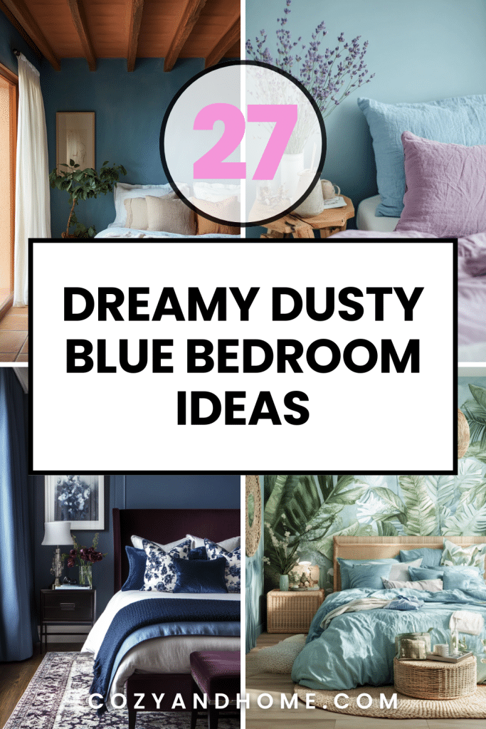 20+ Dusty Blue Bedroom Ideas in 2025 – Cozy & Home