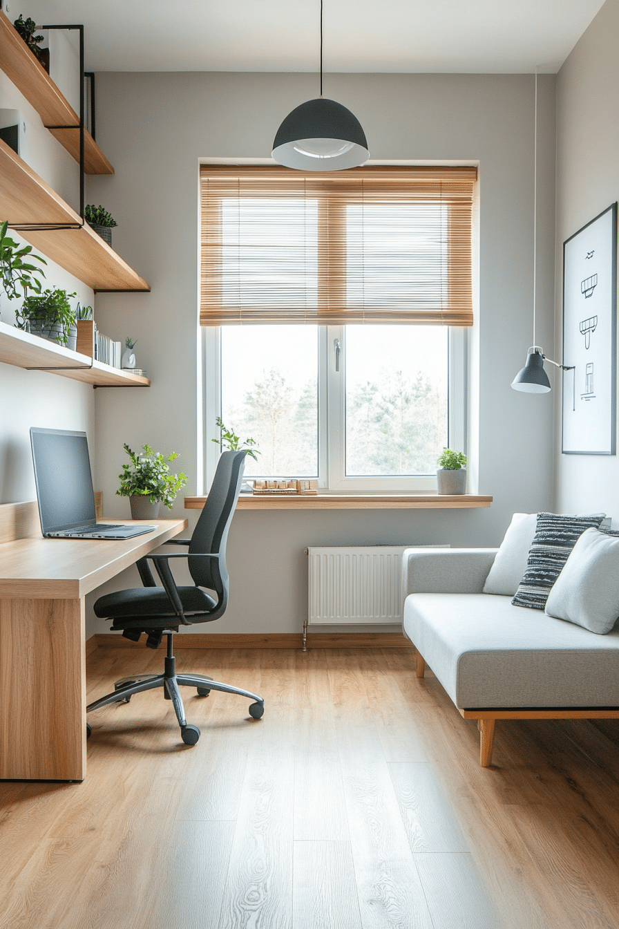 1. Scandinavian Serenity (Lounge Office Room Ideas) - Lounge Office Room Ideas