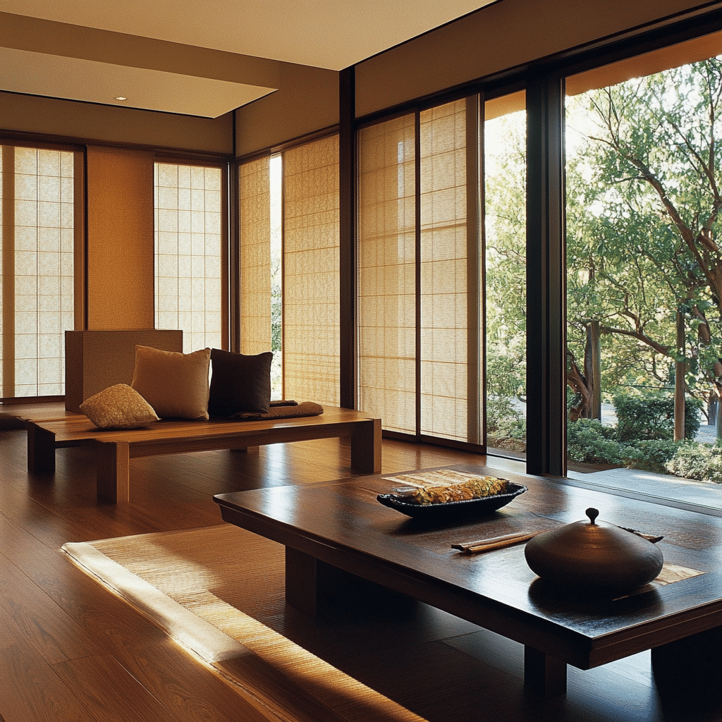 4. Traditional Shoji Elegance (Japanese Living Room Ideas) - Japanese Living Room Ideas