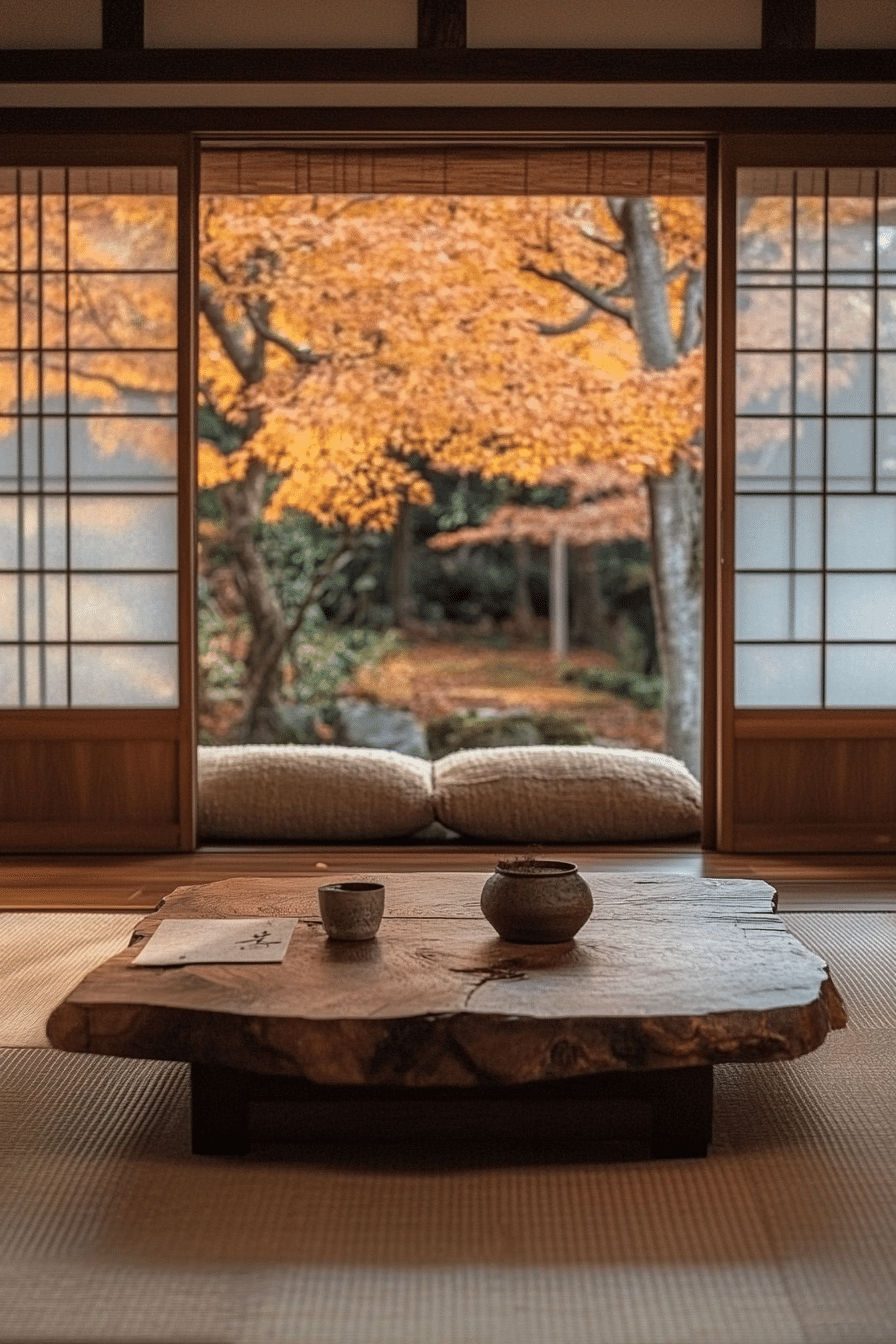 19. Muted Maple Essence (Japanese Living Room Ideas) - Japanese Living Room Ideas