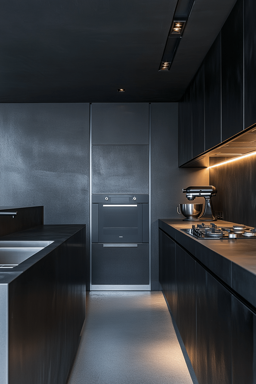 4. Futuristic Steel (Minimal Kitchen Ideas) - Minimal Kitchen Ideas