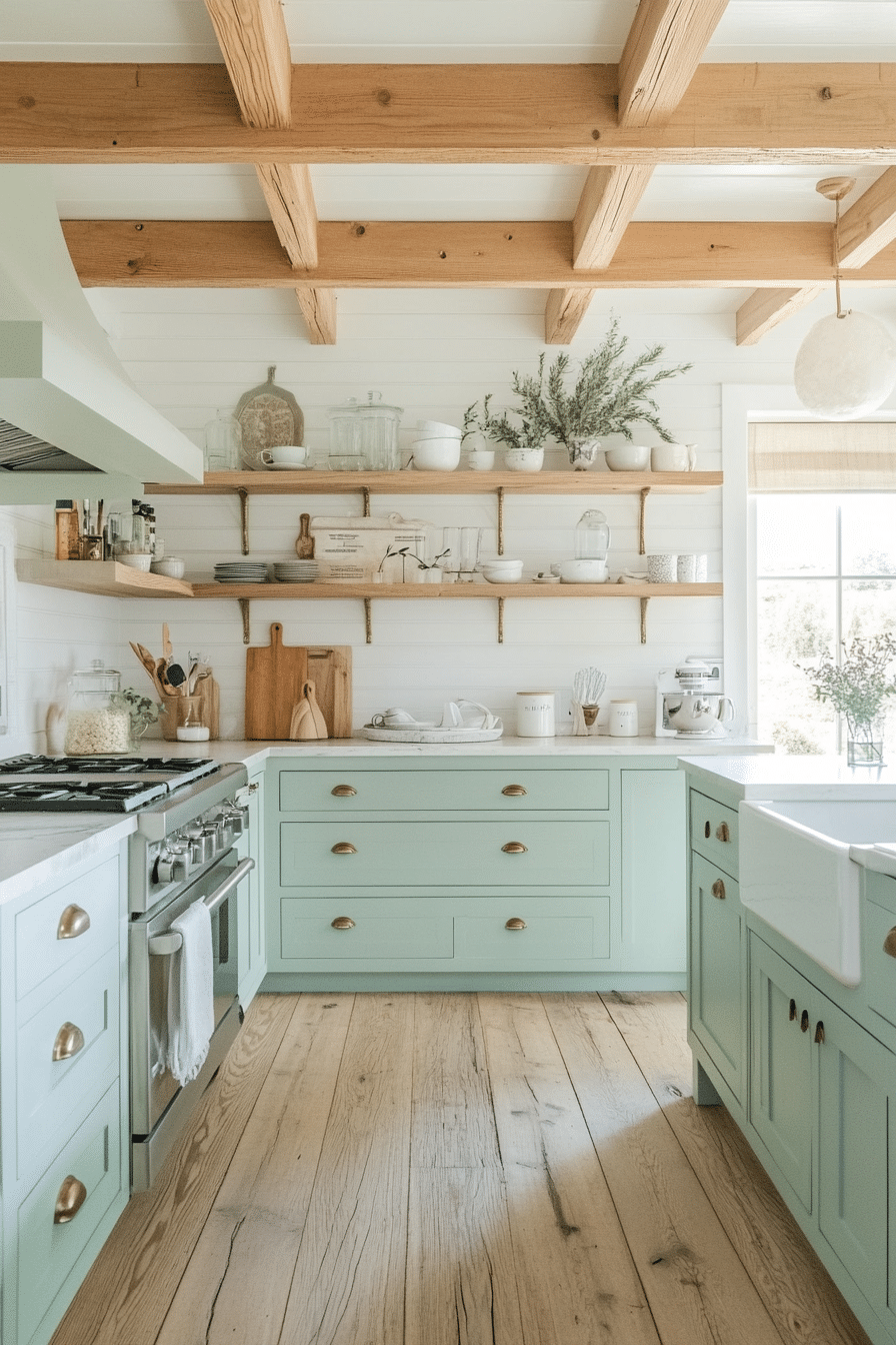 12. Coastal Calm (Minimal Kitchen Ideas) - Minimal Kitchen Ideas