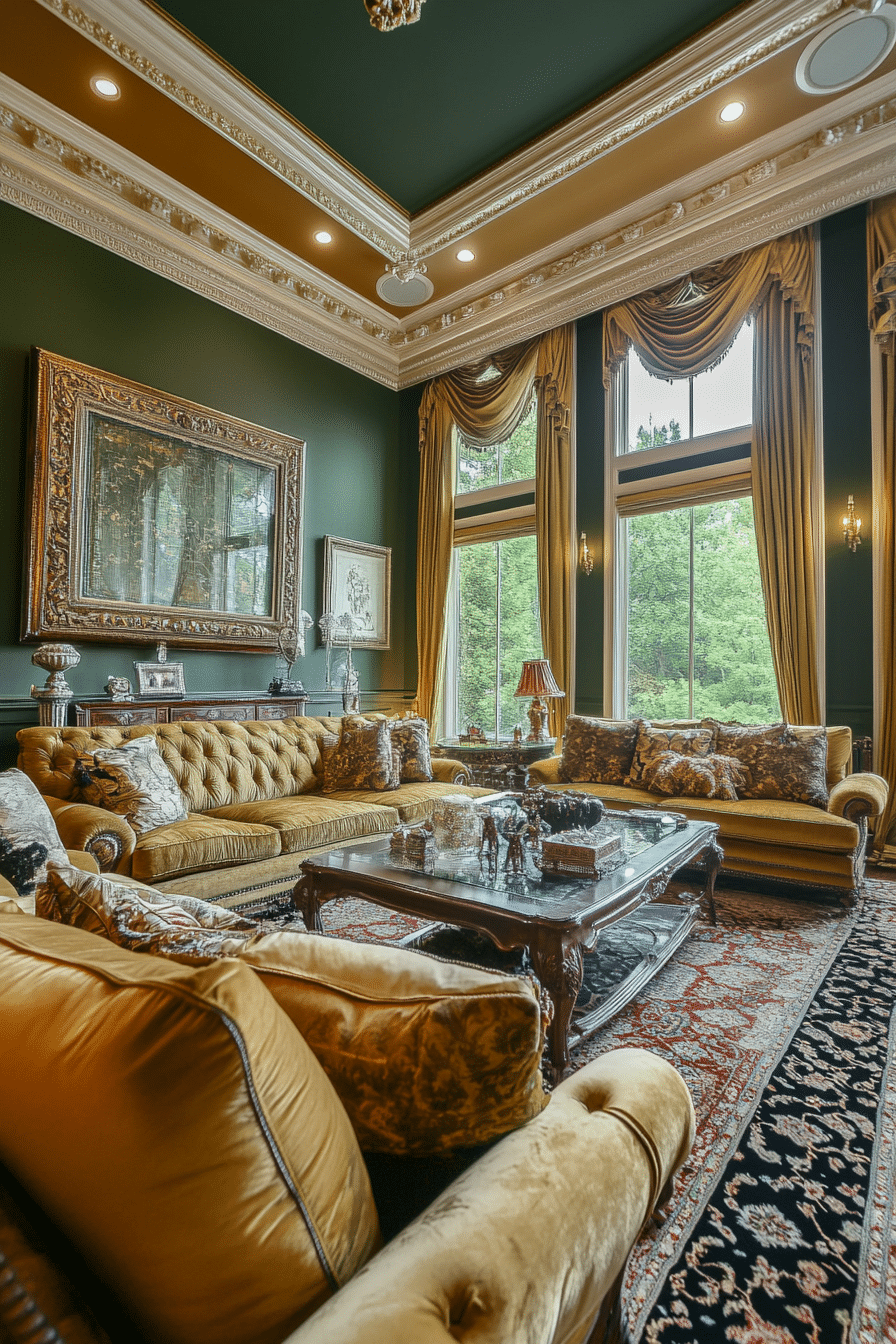 1. Timeless European Elegance (Living Room Ideas) - Living Room Ideas