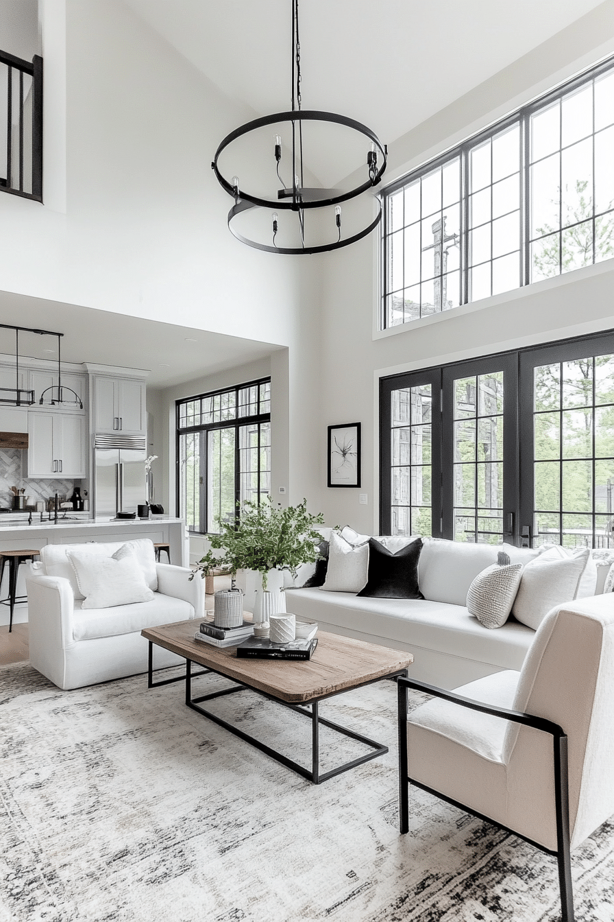 8. Minimalist Monochrome (Living Room Ideas) - Living Room Ideas