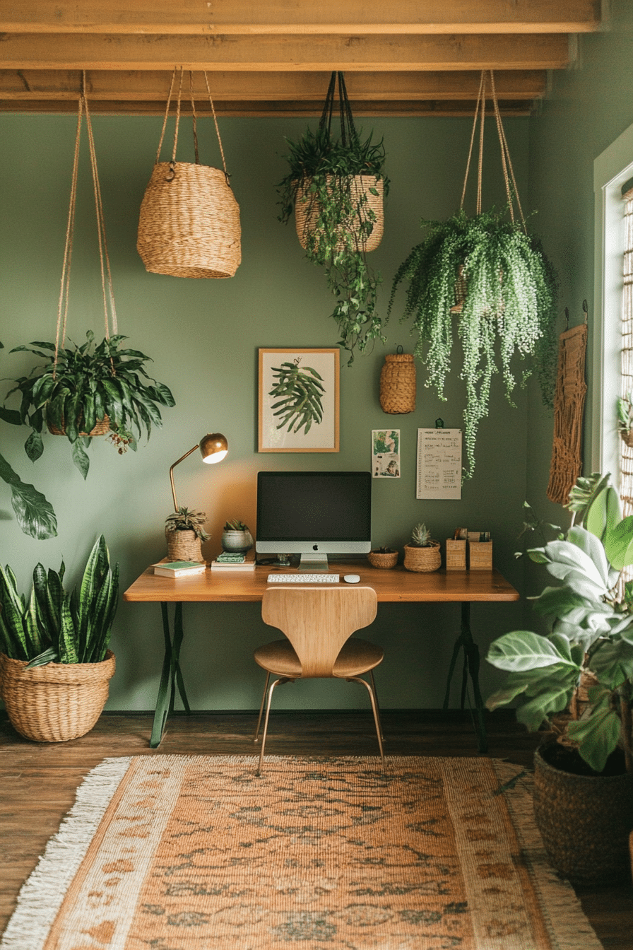 6. Botanical Oasis (Teacher Office Ideas) - Teacher Office Ideas