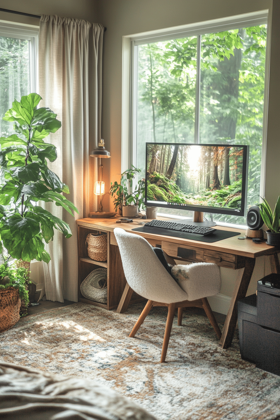 21. Woodland Wonder (Gaming Bedroom Ideas) - Gaming Bedroom Ideas