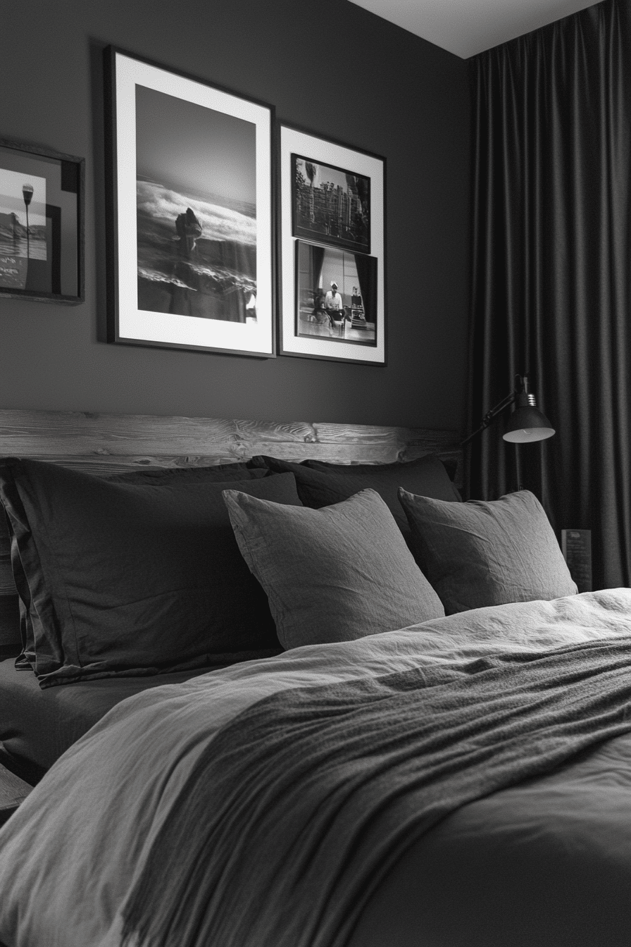 8. Classic Grayscale Retreat (Grayscale Bedroom Ideas) - Grayscale Bedroom Ideas