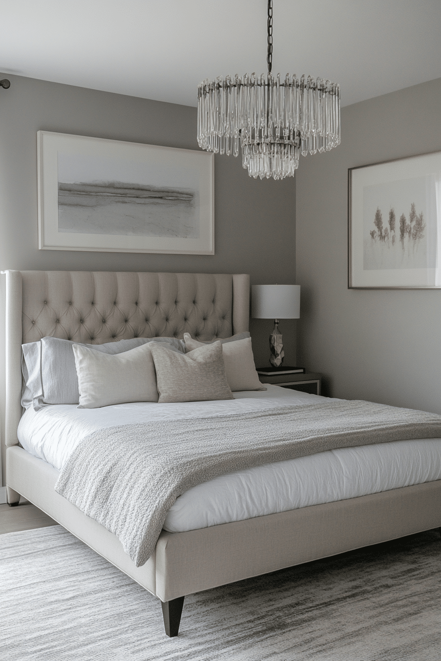 16. Greige Fusion (Grayscale Bedroom Ideas) - Grayscale Bedroom Ideas