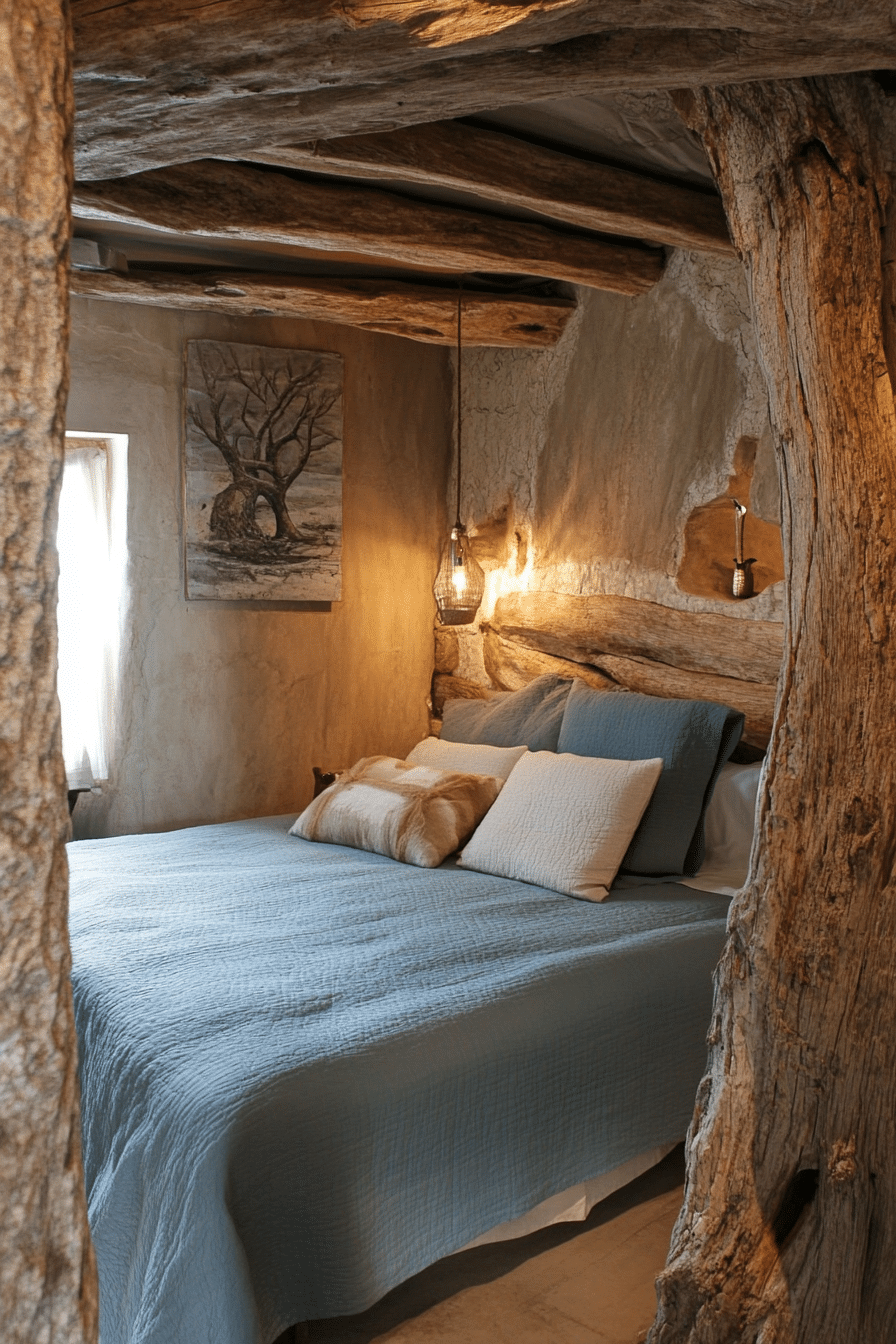 8. Rustic Coastal Breeze (Rustic Bedroom Ideas) - Rustic Bedroom Ideas