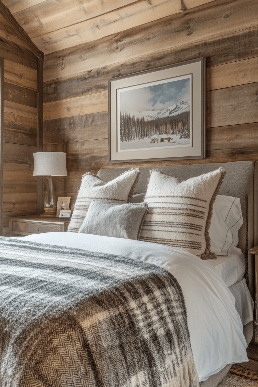 19. Rustic Cabin Chic (Rustic Bedroom Ideas) - Rustic Bedroom Ideas