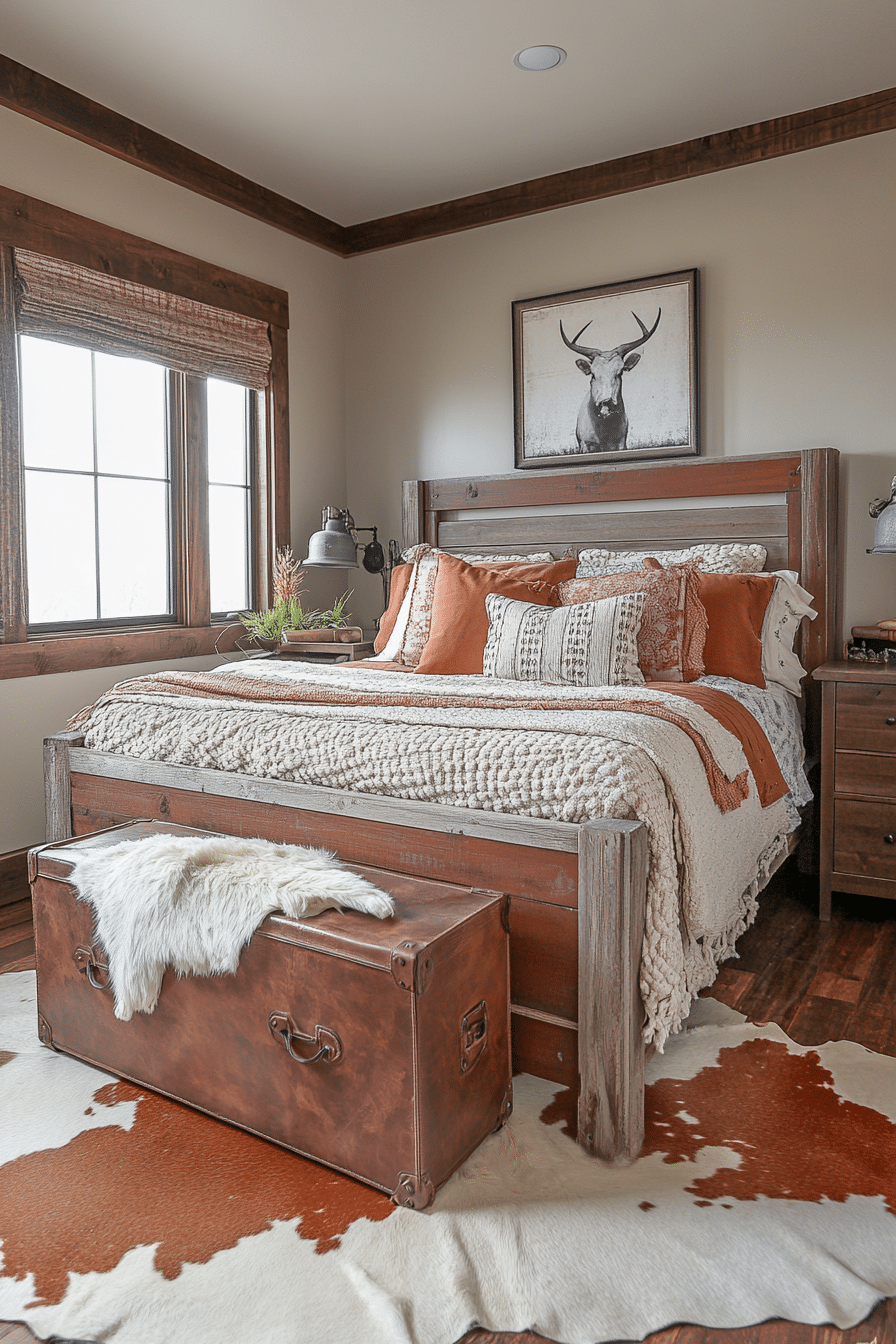 20. Rustic Western Flair (Rustic Bedroom Ideas) - Rustic Bedroom Ideas