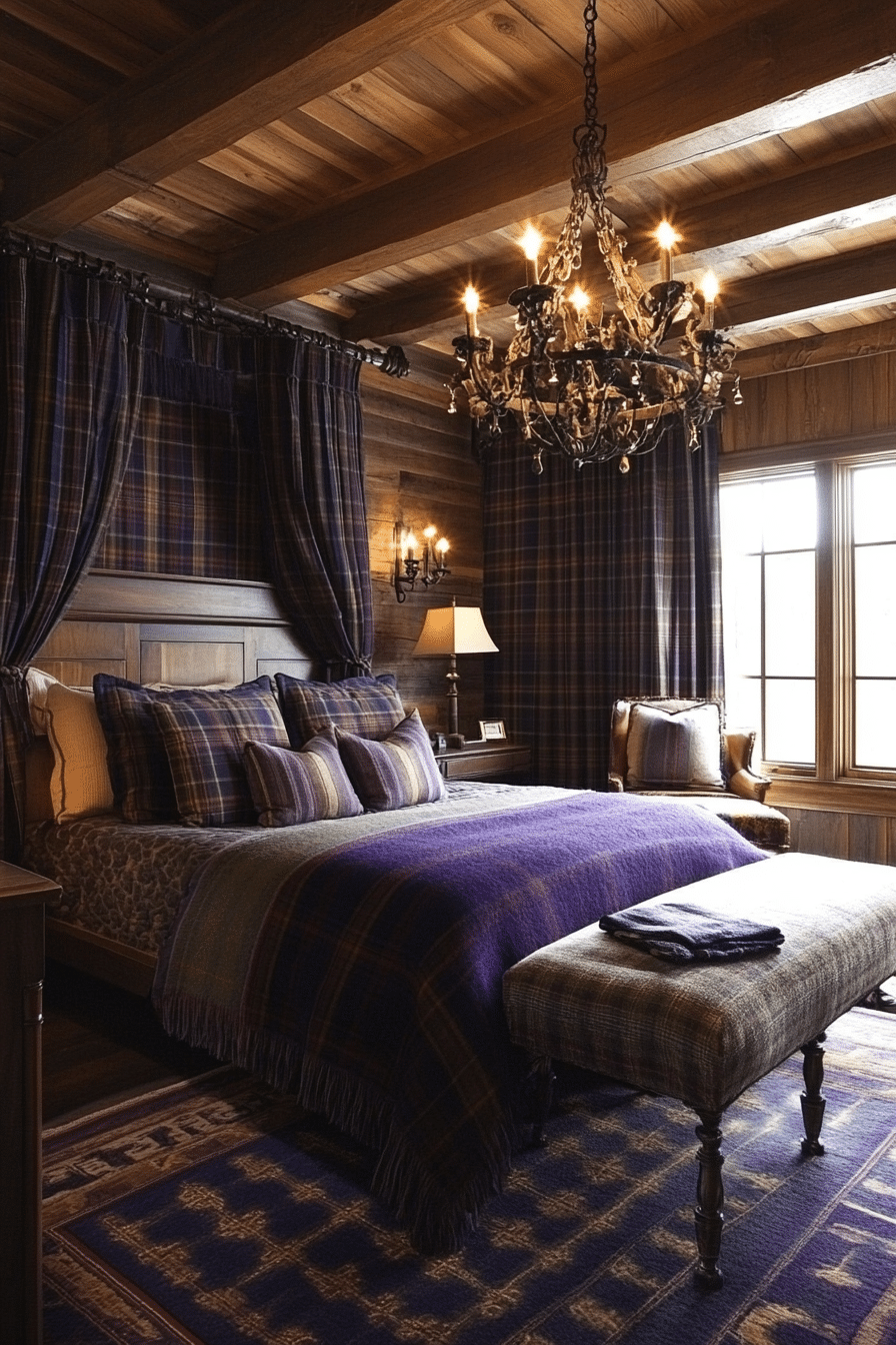 25. Rustic Highland Touch (Rustic Bedroom Ideas) - Rustic Bedroom Ideas