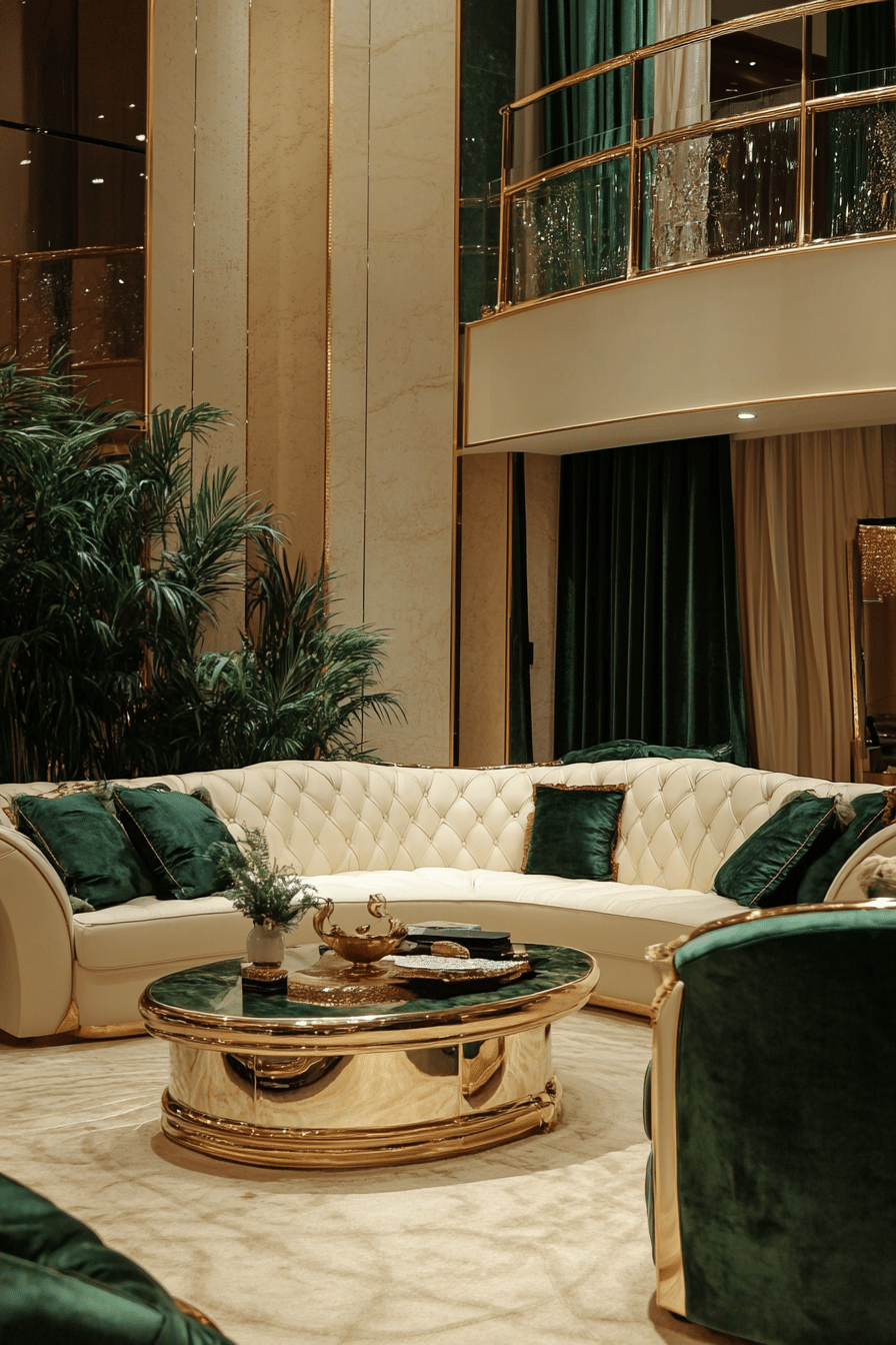 26. Understated Luxury Lounge (Cream Couch Living Room Ideas) - Cream Couch Living Room Ideas