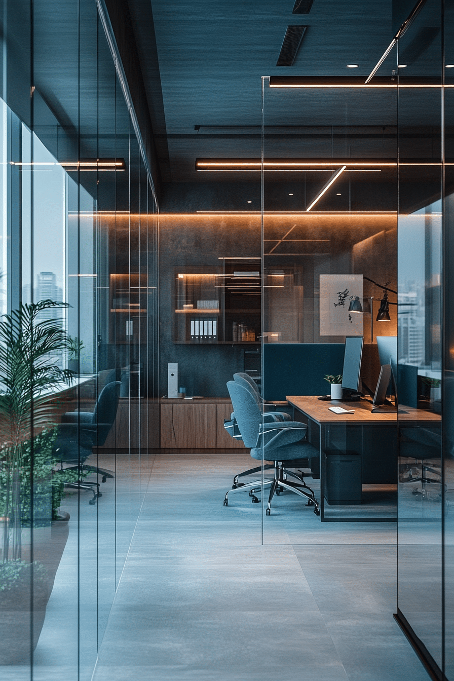 10. Futuristic Glass Pod (Bloxburg Office Ideas) - Bloxburg Office Ideas