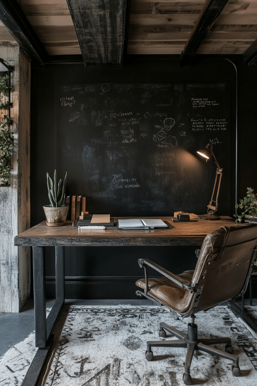14. Chalkboard Office Wall (Bloxburg Office Ideas) - Bloxburg Office Ideas