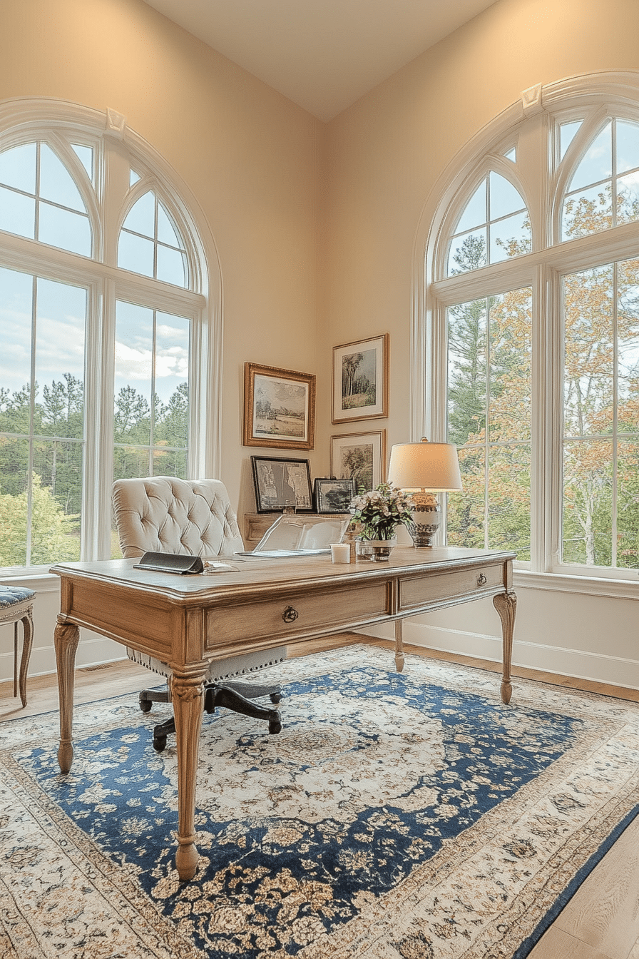20. French Countryside Office (Bloxburg Office Ideas) - Bloxburg Office Ideas
