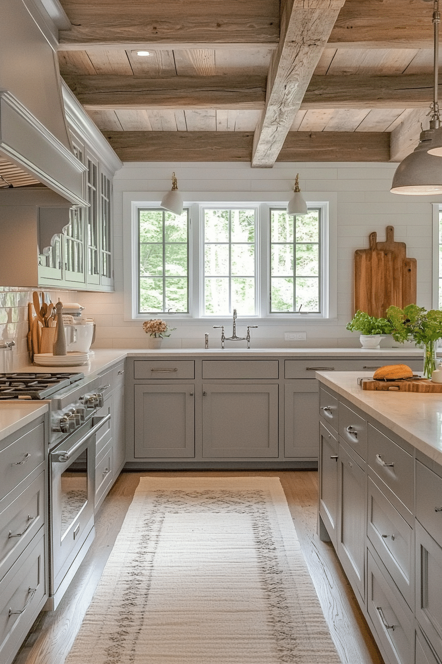 2. Scandinavian Minimalist Gray (Gray Kitchen Ideas) - Gray Kitchen Ideas