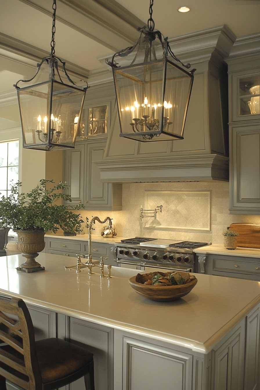 11. Warm Taupe Gray Elegance (Gray Kitchen Ideas) - Gray Kitchen Ideas