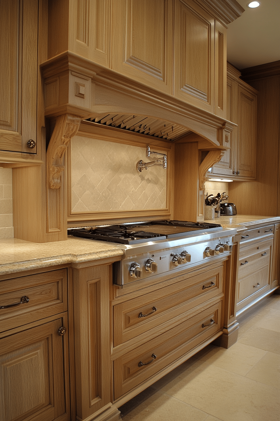 4. Classic Cottage Oak (Oak Cabinets Kitchen Ideas) - Oak Cabinets Kitchen Ideas