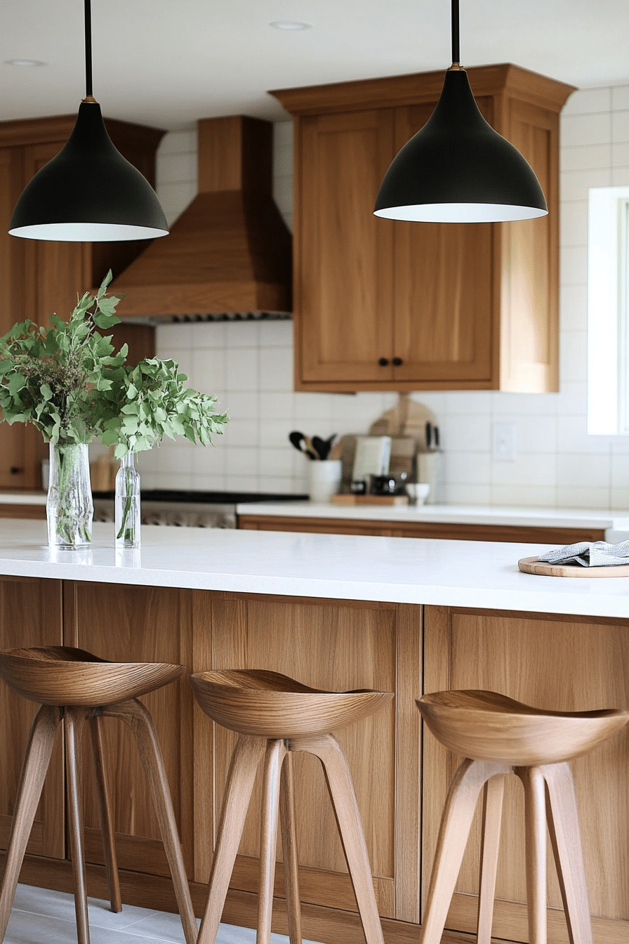 7. Transitional Warm Blend (Oak Cabinets Kitchen Ideas) - Oak Cabinets Kitchen Ideas