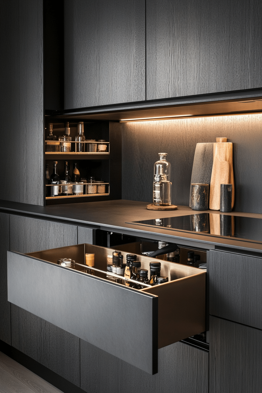23. Moody Modern Oak (Oak Cabinets Kitchen Ideas) - Oak Cabinets Kitchen Ideas