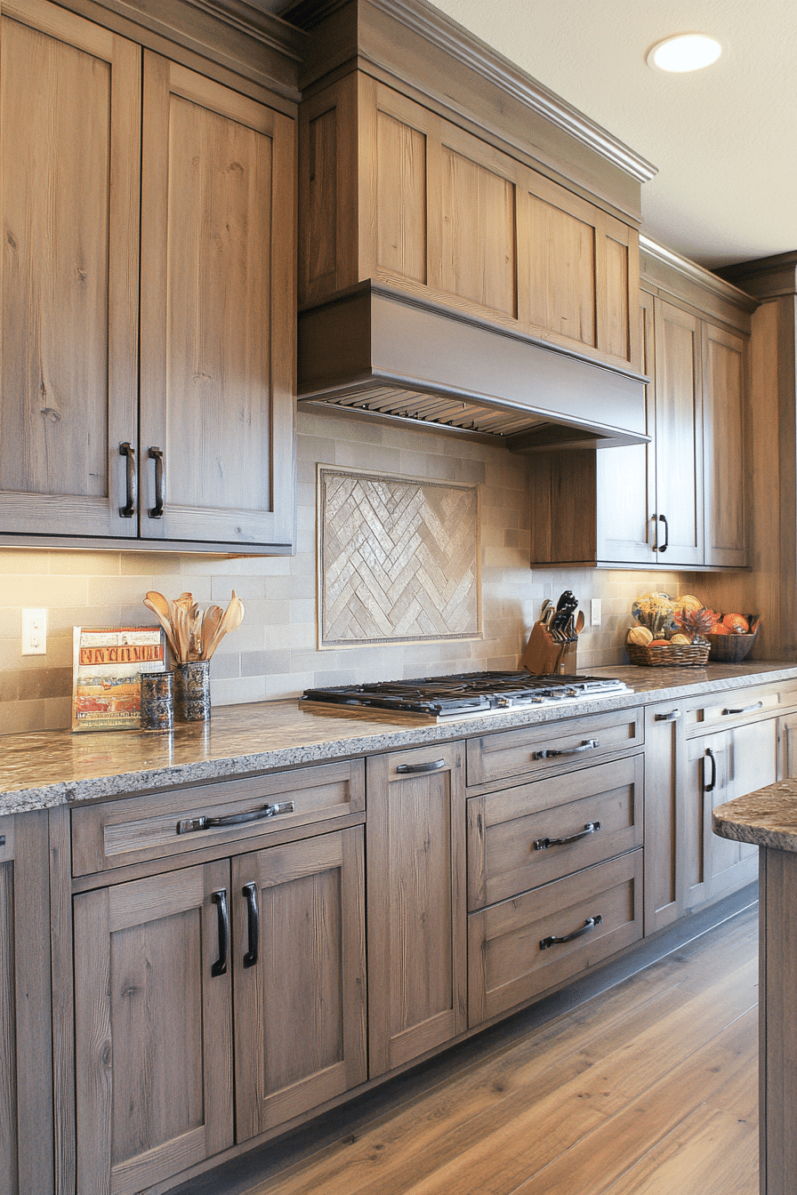 26. Refined Rustic Luxe (Oak Cabinets Kitchen Ideas) - Oak Cabinets Kitchen Ideas