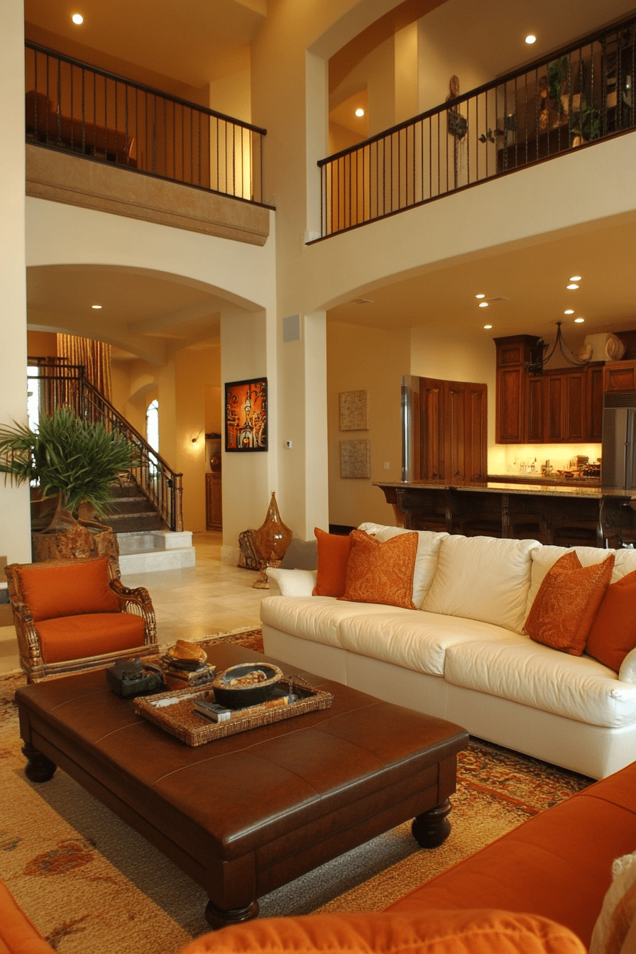 17. Transitional Charm (Open Living Room Ideas) - Open Living Room Ideas