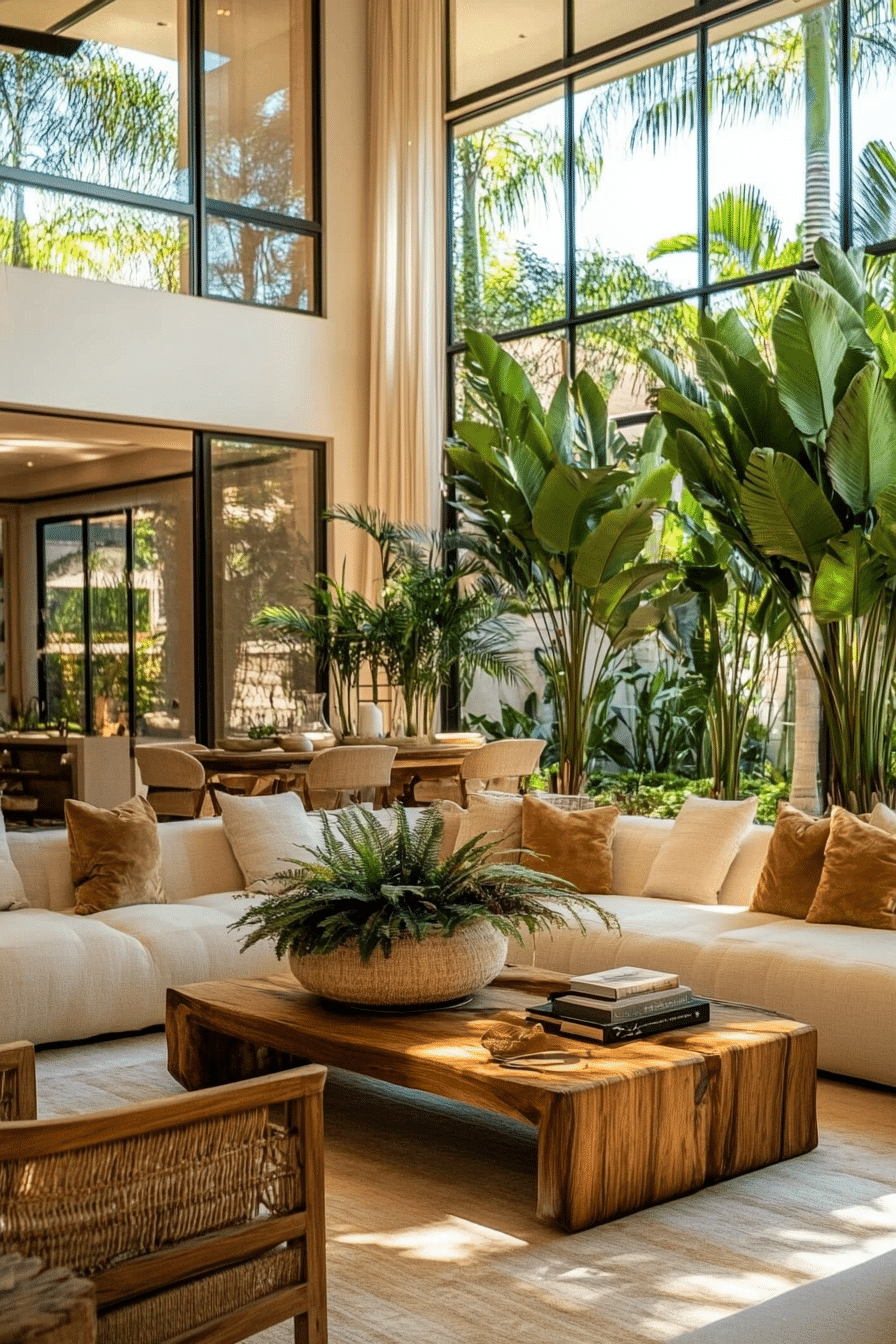22. Luxury Resort Living (Open Living Room Ideas) - Open Living Room Ideas