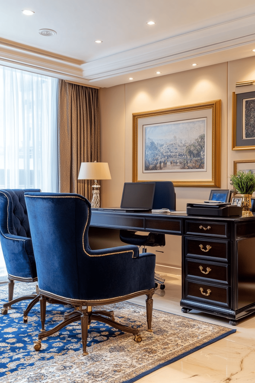 5. Classic Contemporary (Office Room Ideas) - Office Room Ideas