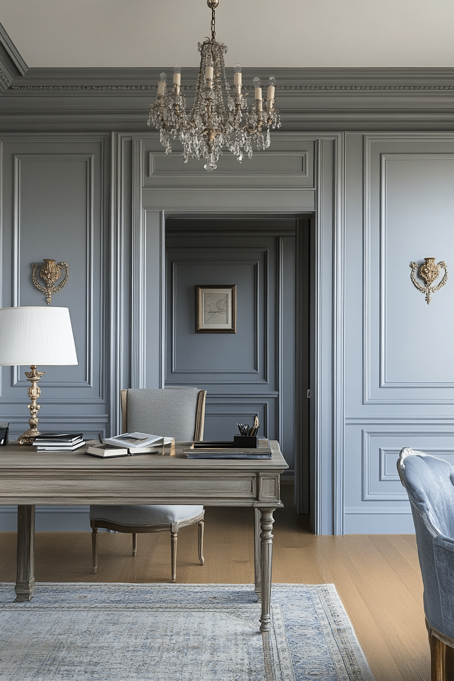 16. Parisian Chic (Office Room Ideas) - Office Room Ideas