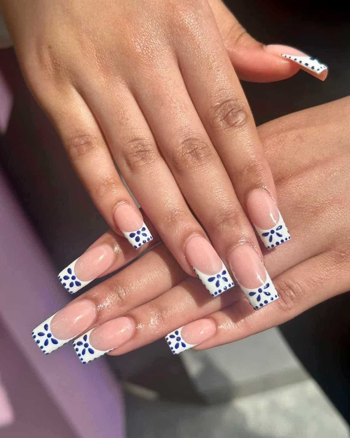 5. French with a Twist - insane nail ideas