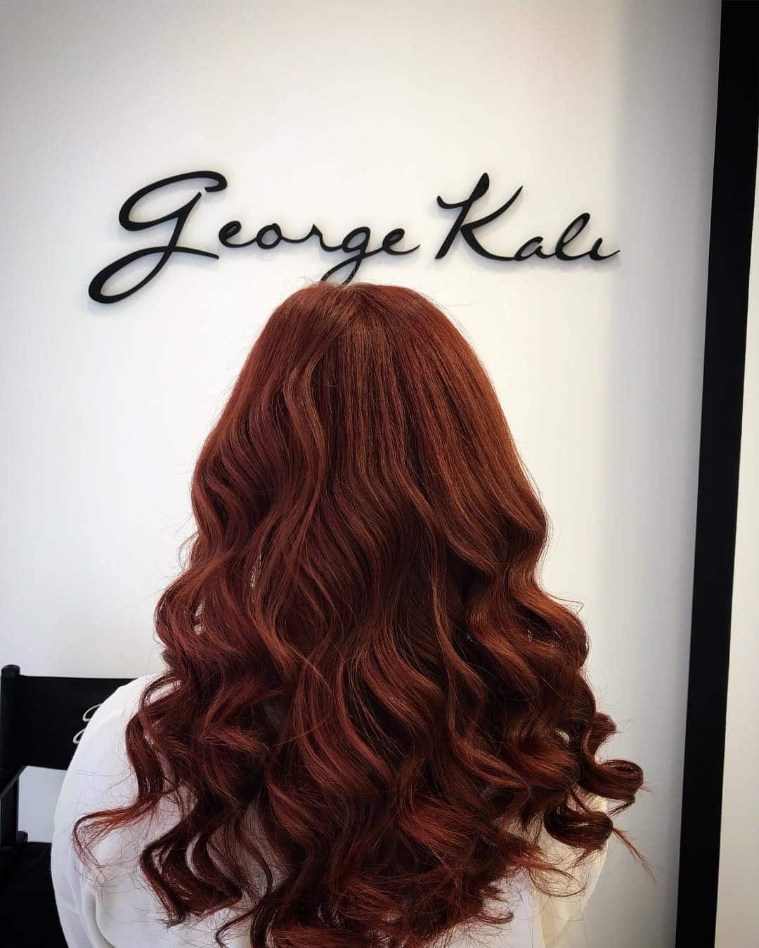 4. Copper Glamour Curls - Red Copper Hair Color