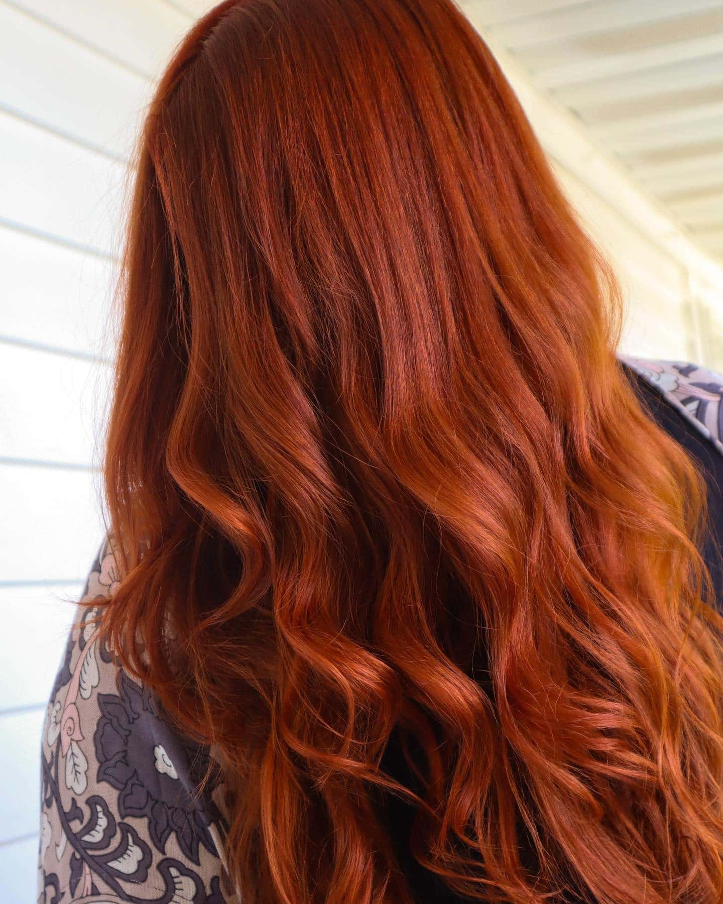 19. Radiant Copper Shine - Red Copper Hair Color