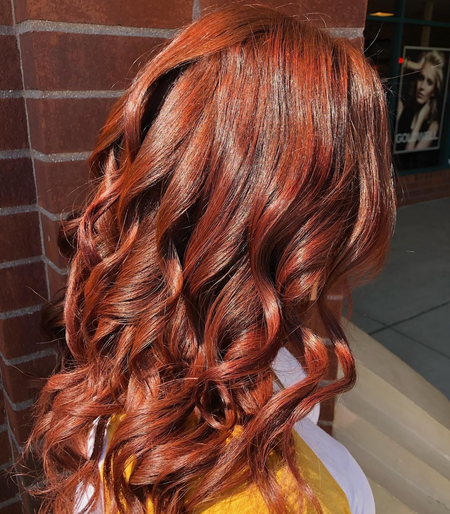 21. Radiant Copper Curls - Red Copper Hair Color