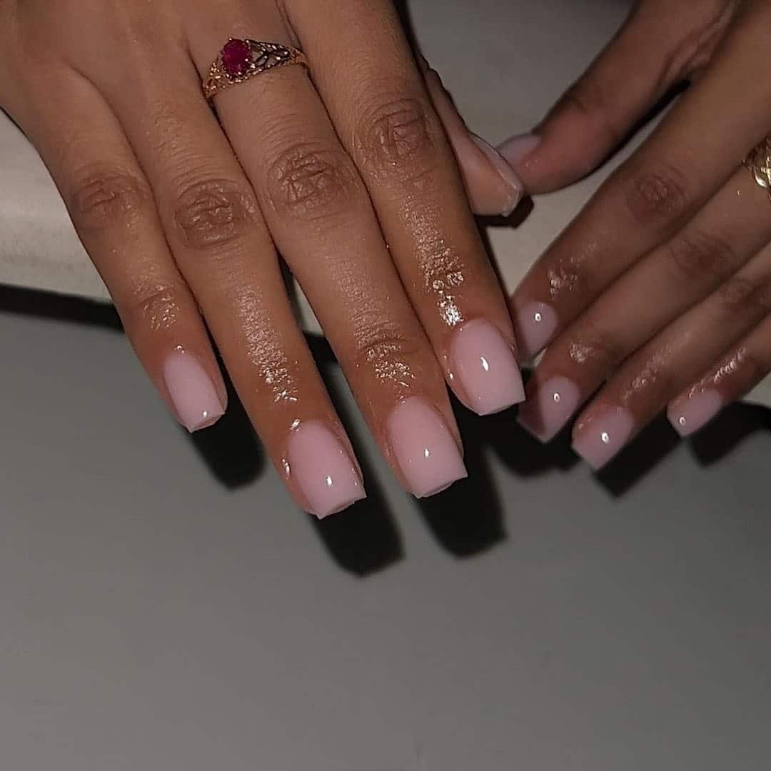 11. Soft Pink Overlay - overlay nail ideas